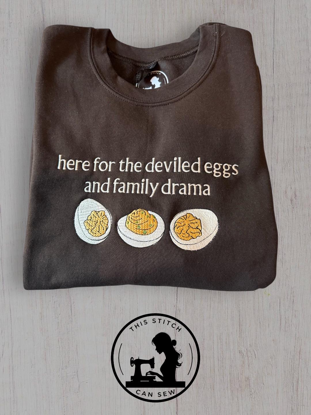 Deviled Eggs Sweatshirt