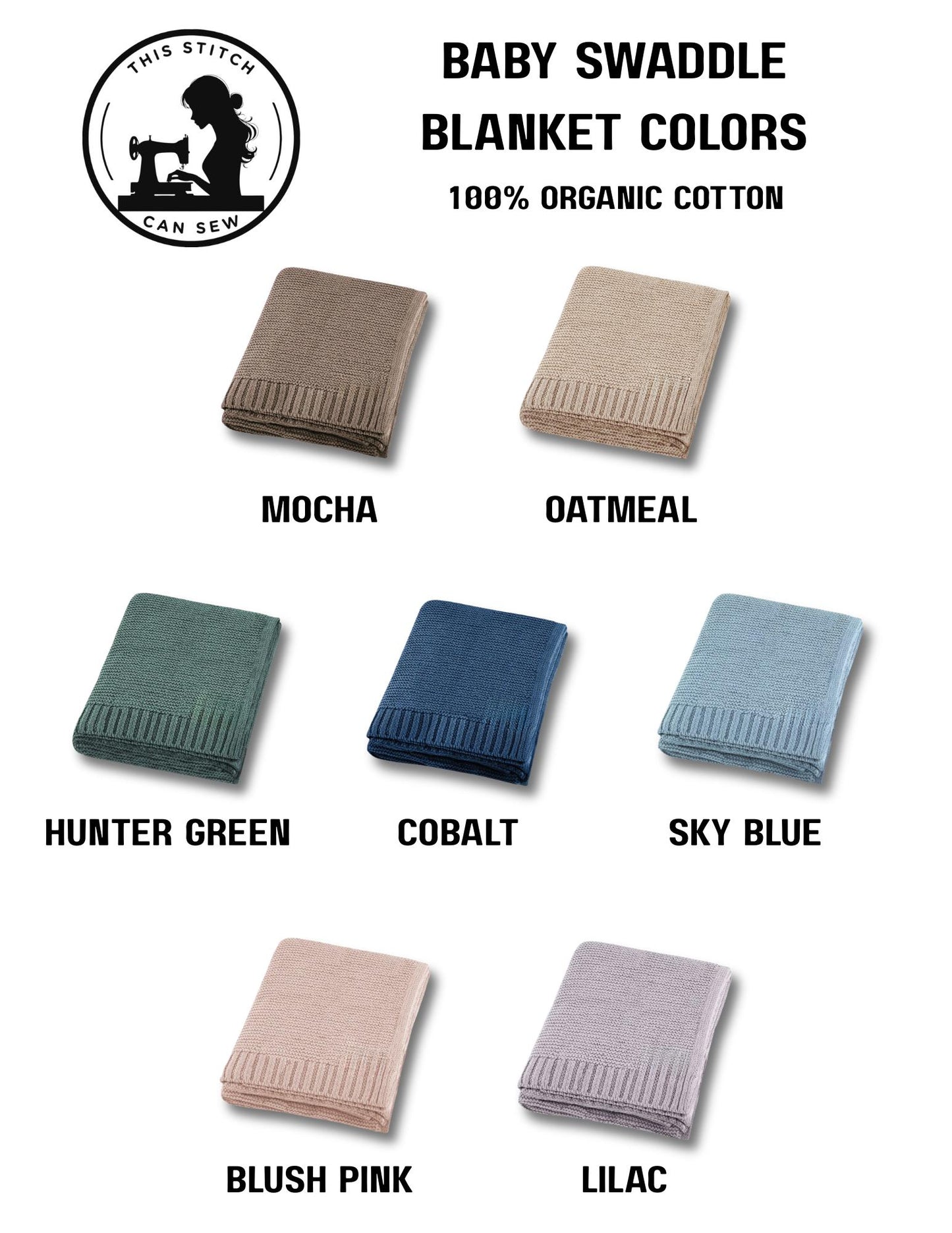 Personalized Baby Swaddle Blanket