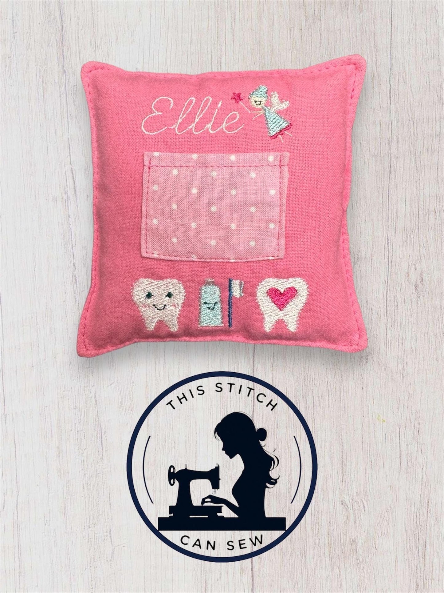Personalized Tooth Fairy Pillow