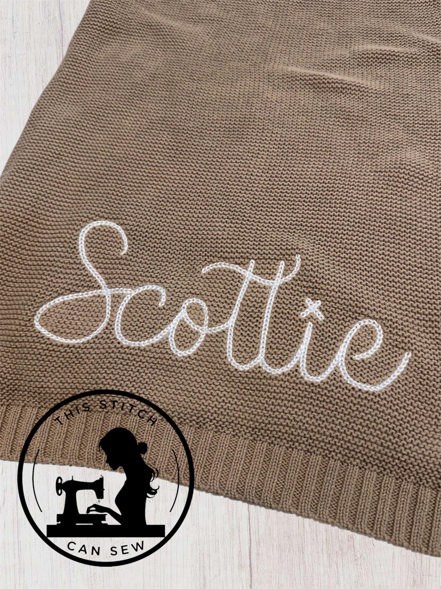Personalized Baby Swaddle Blanket