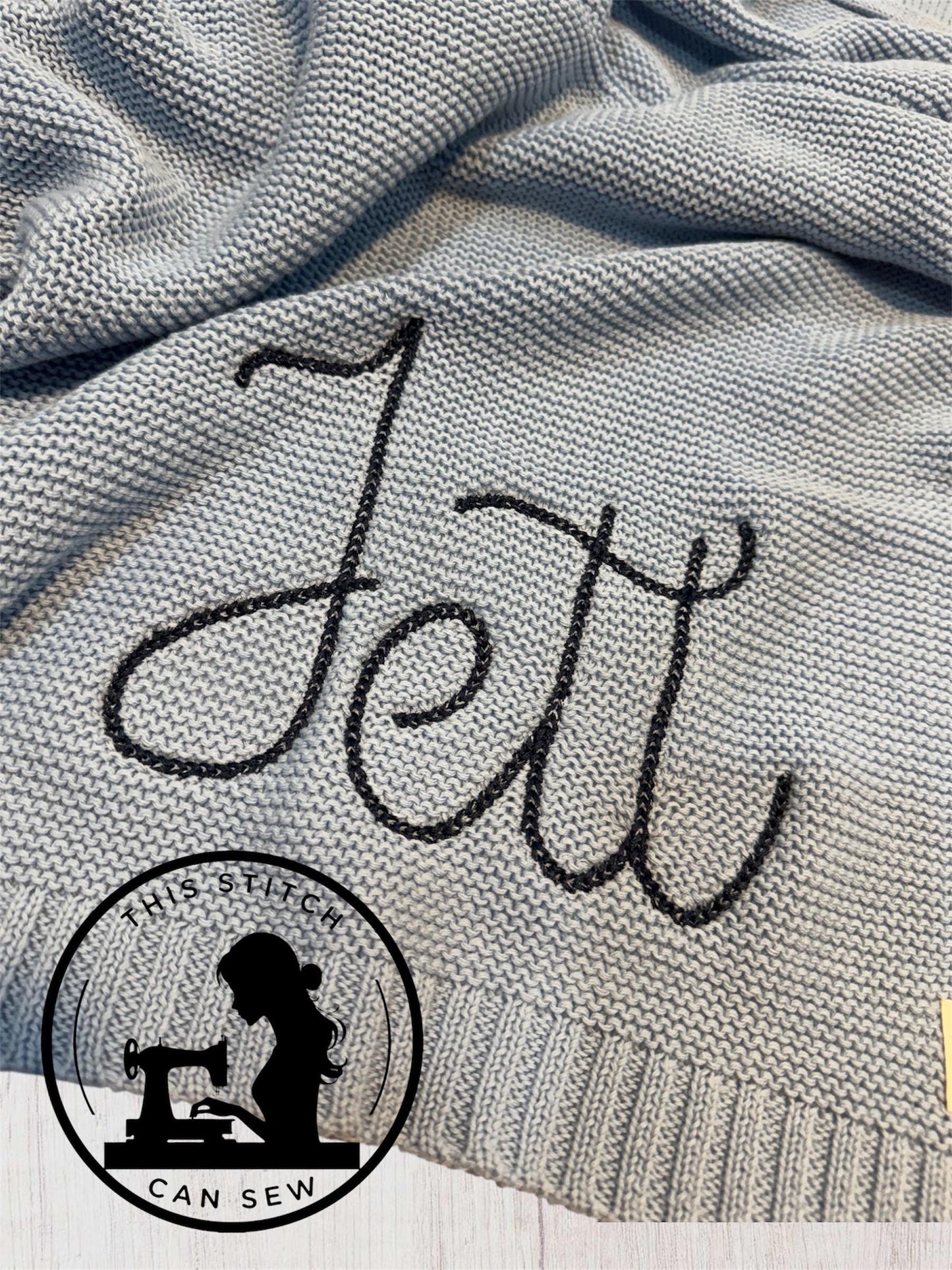 Personalized Baby Swaddle Blanket