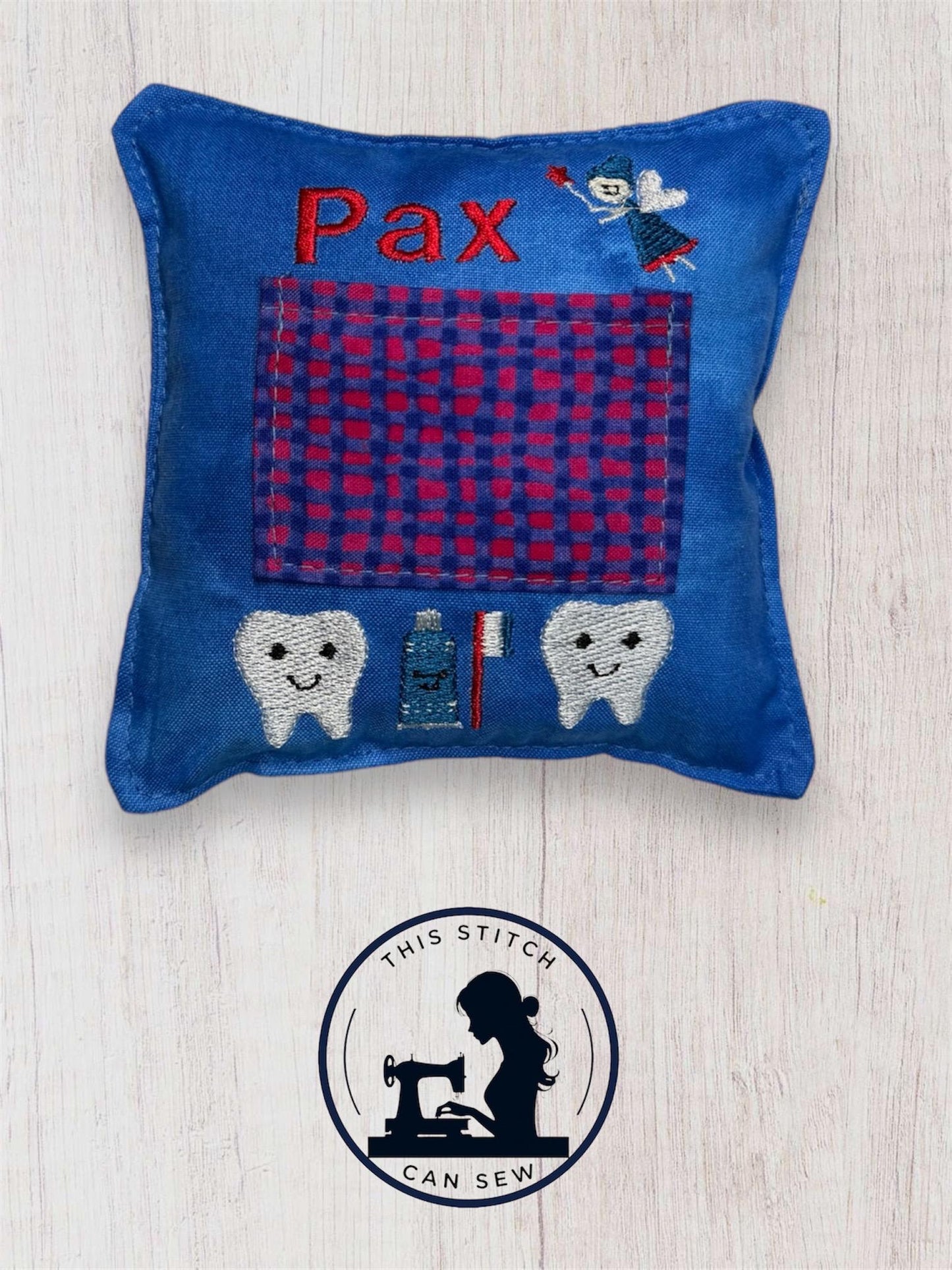 Personalized Tooth Fairy Pillow