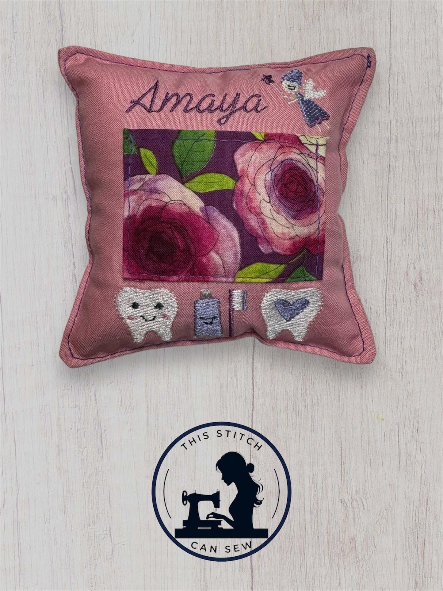 Personalized Tooth Fairy Pillow